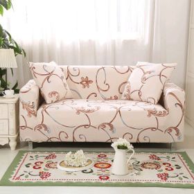 Printed Sofa Cushion Sofa Cover Sofa Cover (Option: P-4 seater)